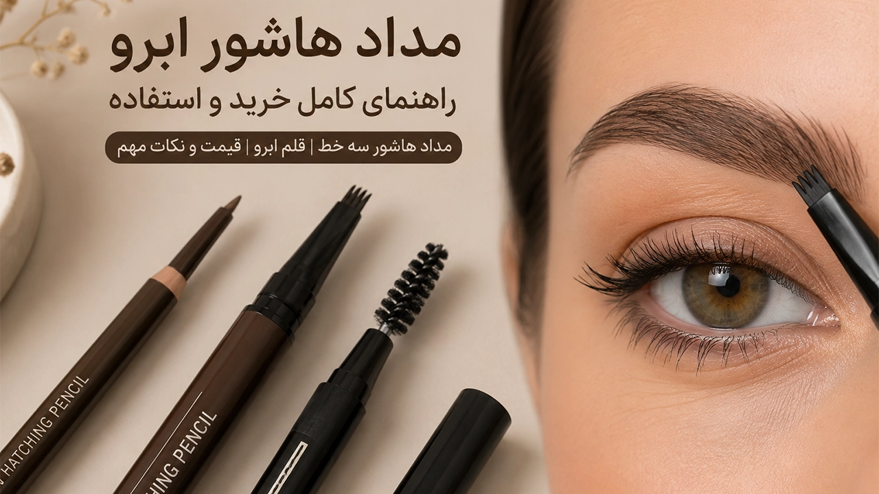 مداد هاشور ابرو چیست؟ راهنمای کامل خرید مداد ابرو هاشور و قلم ابرو
