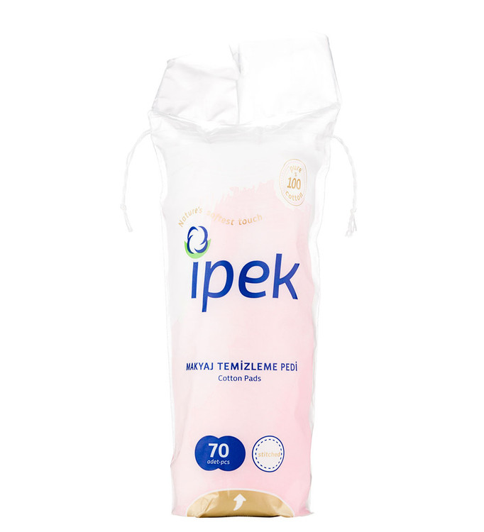 پد سکهای کتان ایپک Ipek Coin Cotton Pads از پنبه طبیعی برای پاکسازی و تونر