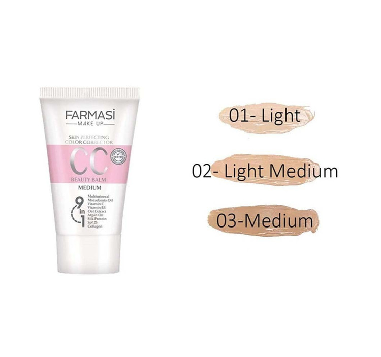 تناژ کرم سی سی کرم فارماسی