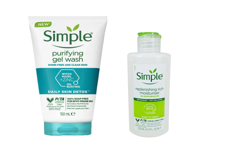 پک آبرسان و شوینده Purifying Gel Wash سیمپل مخصوص پوست چرب