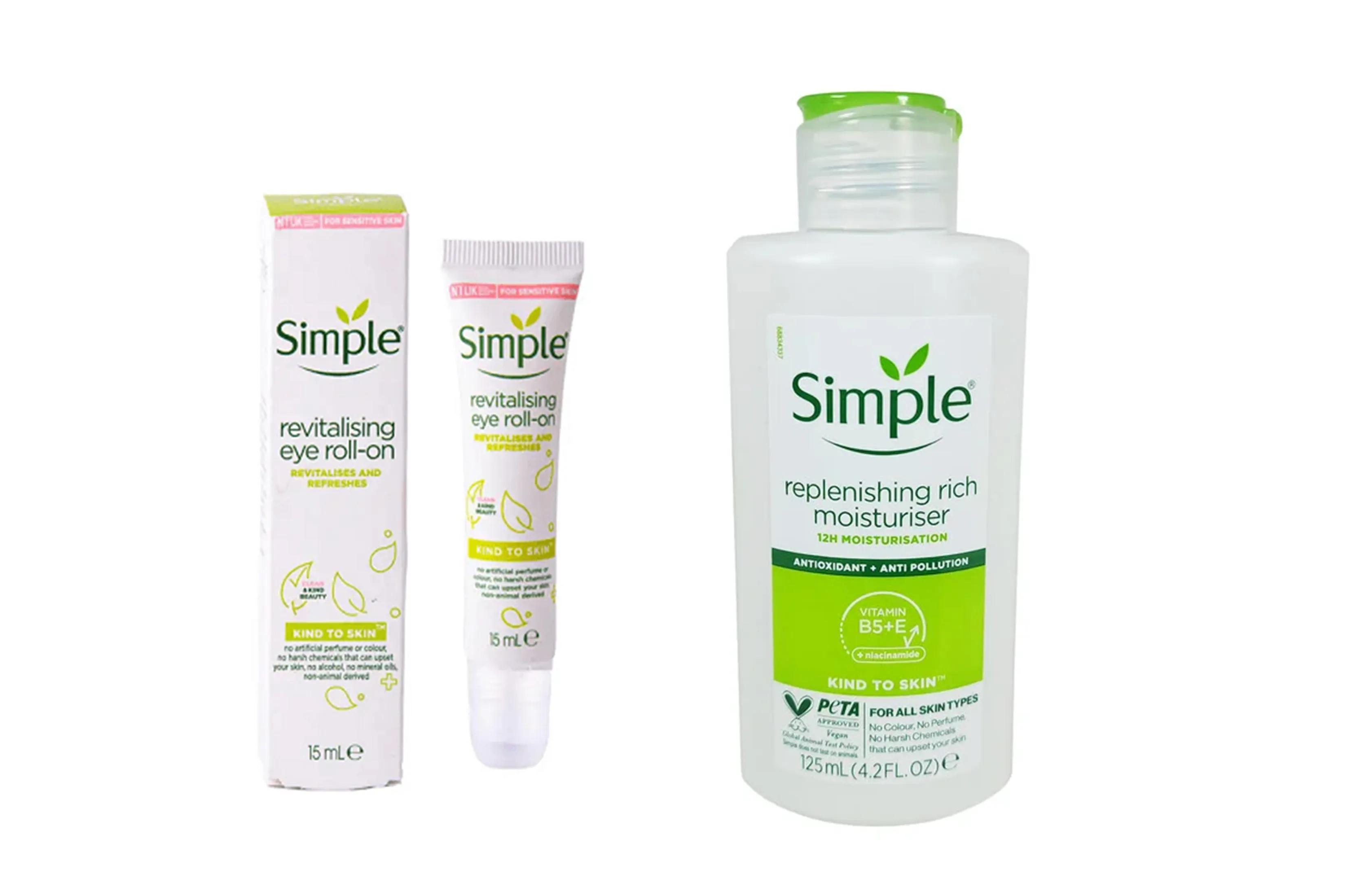 پک آبرسان و کرم دور چشم سیمپل