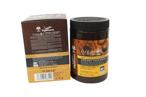 ماسک مو روغن آرگان لایتنس 1000 میل – احیا و درخشان کننده مو