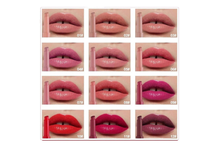 رنگ بندی رژ لب جامد دراگون رانی Dragon Ranee Lipstick