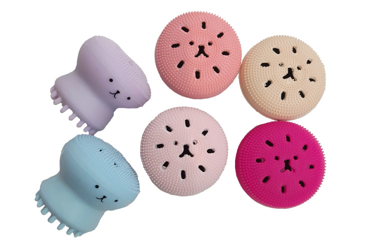 رنگ بندی فیس واش سیلیکونی هشت پا