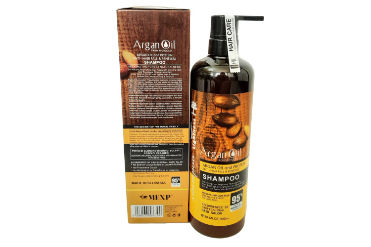 شامپو روغن آرگان لایتنس مخصوص موهای خشک و آسیبدیده