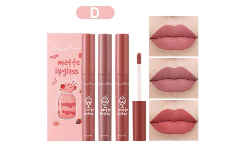 رژ لب مایع سه عددی دراگون رانی مدلD