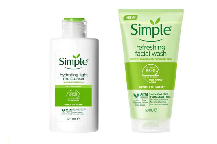 پک آبرسان و شوینده رفرشینگ سیمپل مخصوص پوست نرمال تا چرب