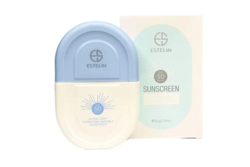 کرم ضدآفتاب استلین بی رنگ SPF50 مناسب انواع پوست