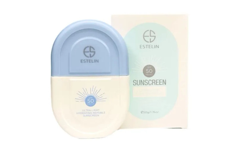 کرم ضدآفتاب استلین بی رنگ SPF50 مناسب انواع پوست