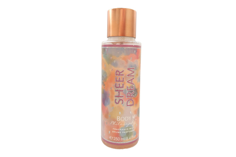 بادی میست Body Philosophy مدل Sheer Dream حجم 250 میلیلیتر